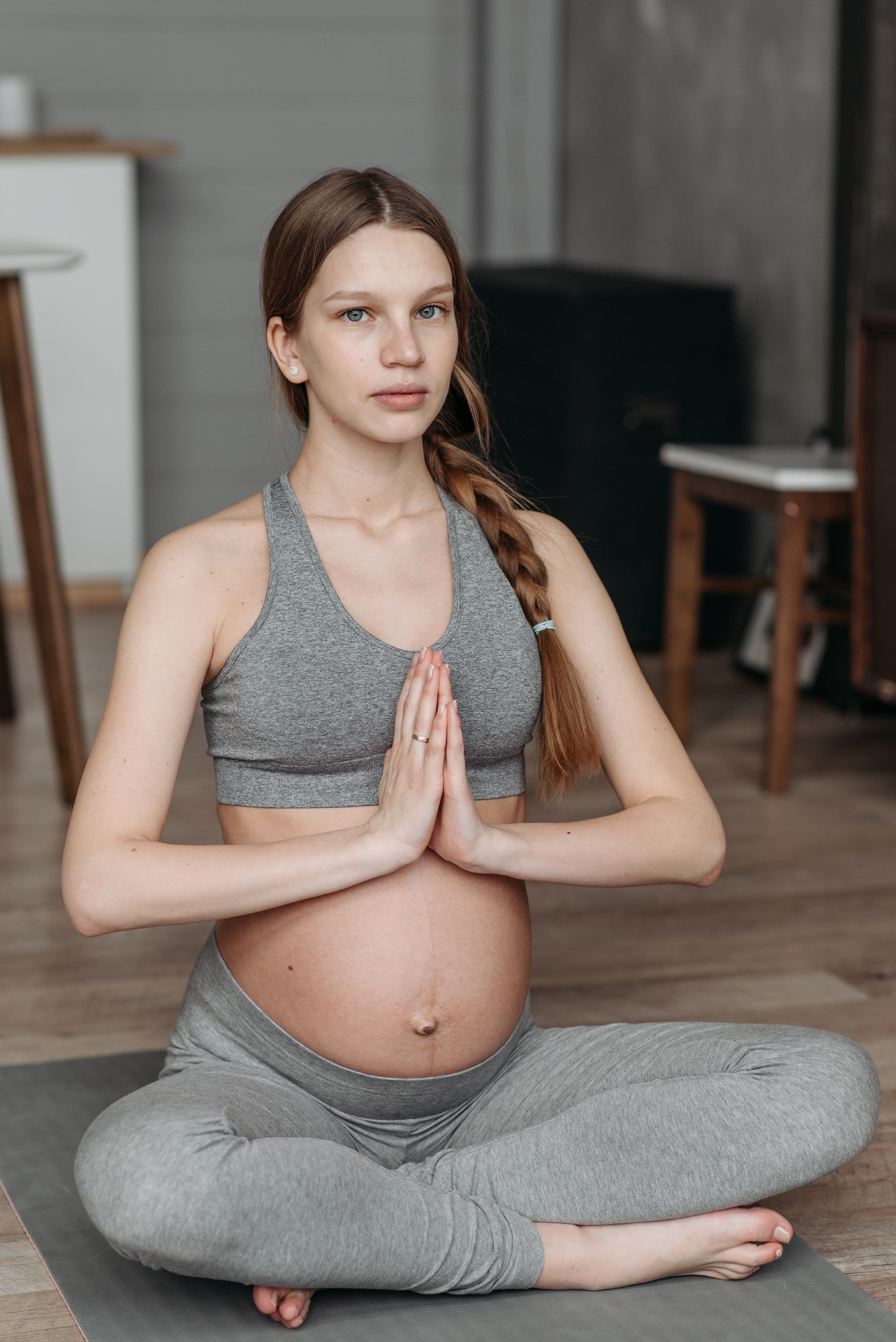 A gentle pre and postnatal yoga practice